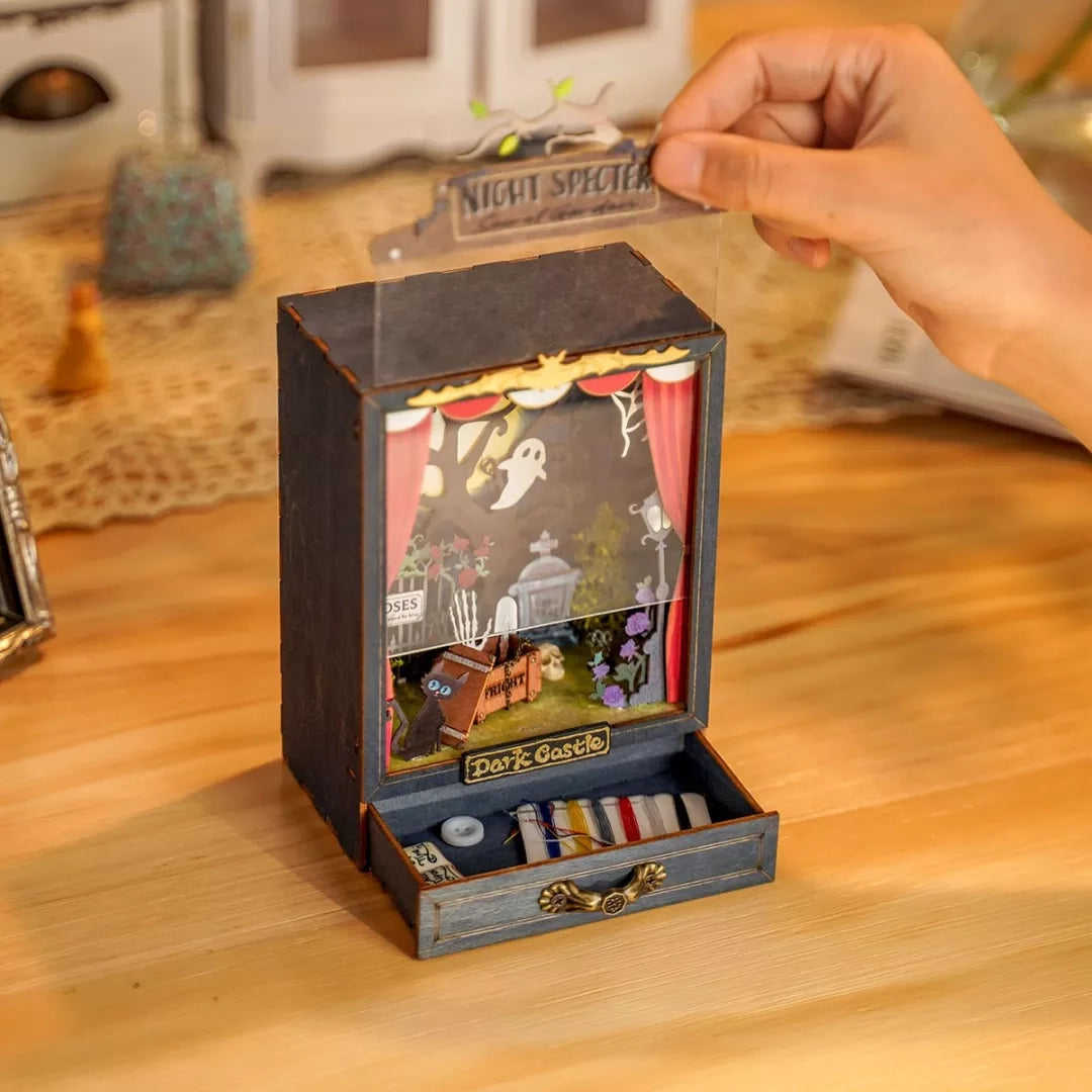 Diy Miniature House (Theater Box) Kit: Dark Castle