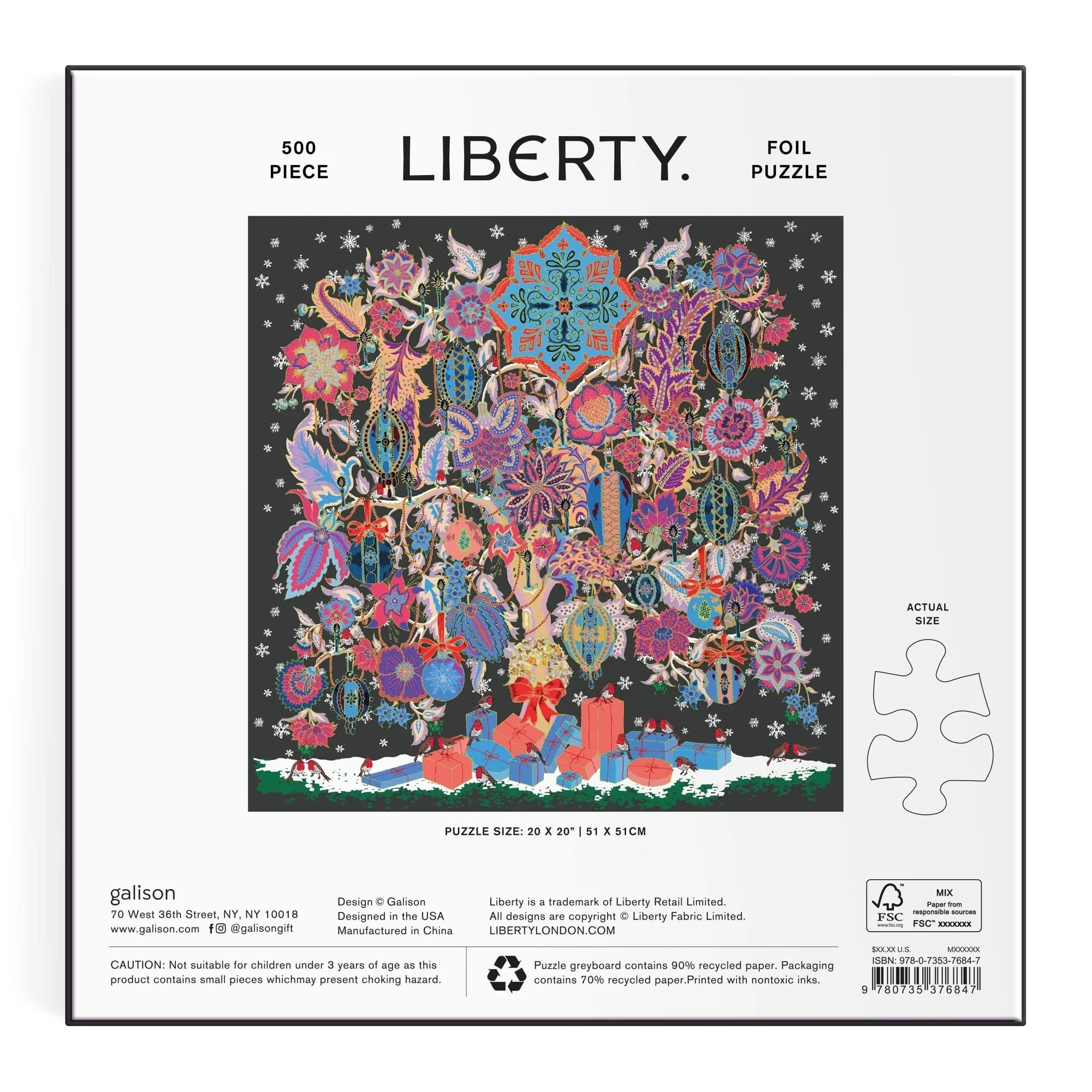 Liberty Christmas Tree Puzzle