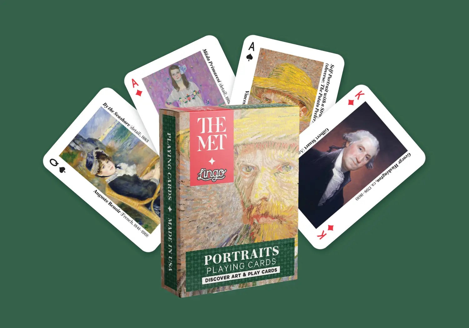 Portraits Playing Cards - Lingo x The Metropolitan Museum of Art