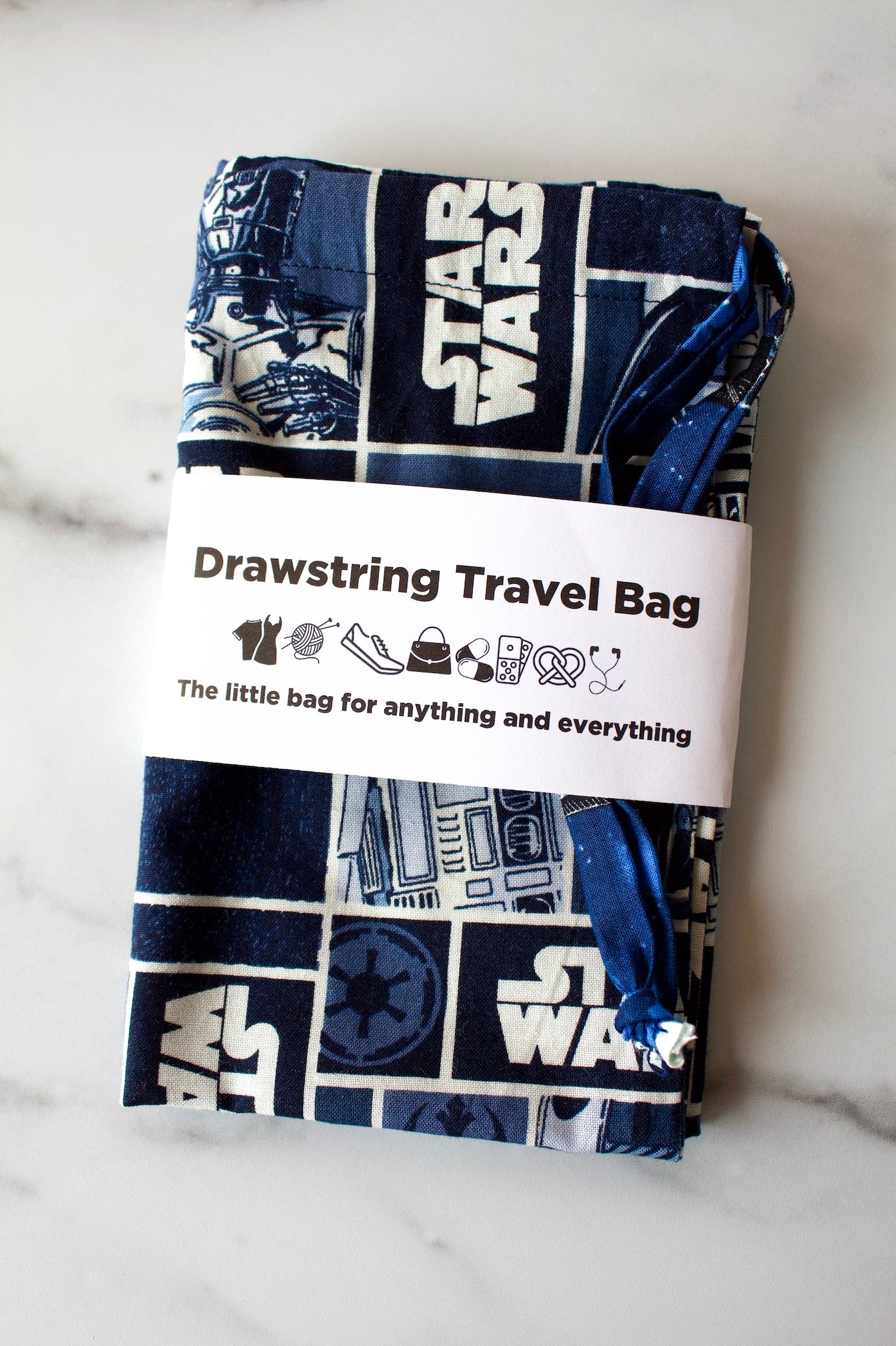 Use the Force Drawstring Travel Bag