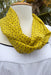 Esme Infinity Scarf-The Blue Peony-Category_Infinity Scarf,Color_Brown,Color_Yellow,Department_Personal Accessory,Material_Polyester,Pattern_Graphic
