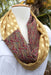 Gilded Infinity Scarf-The Blue Peony-Category_Infinity Scarf,Color_Brown,Color_Gold,Color_Maroon,Department_Personal Accessory,Material_Polyester,Pattern_Paisley