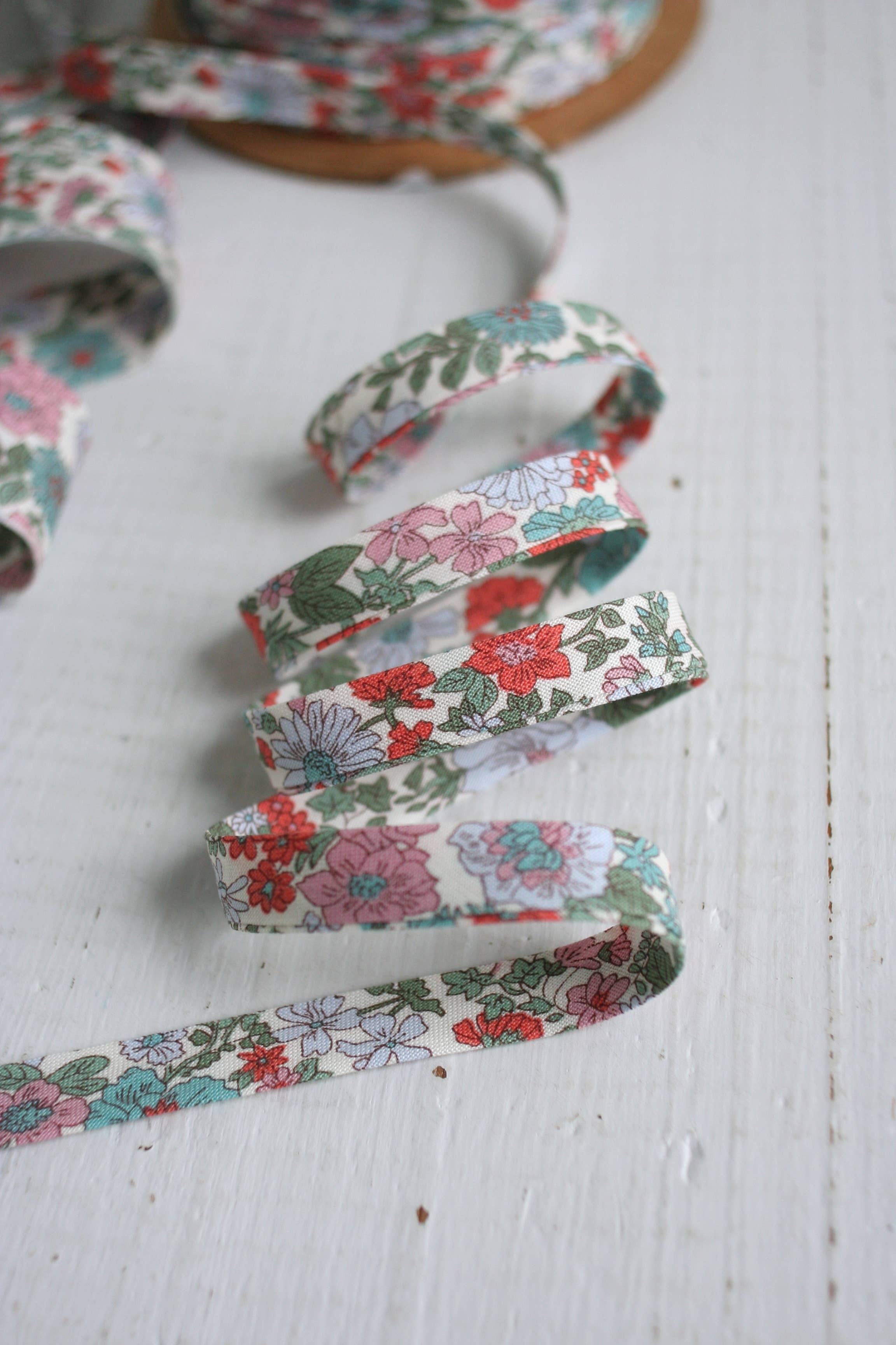 1/2" Double Fold Bias Binding -  Liberty Annabell C
