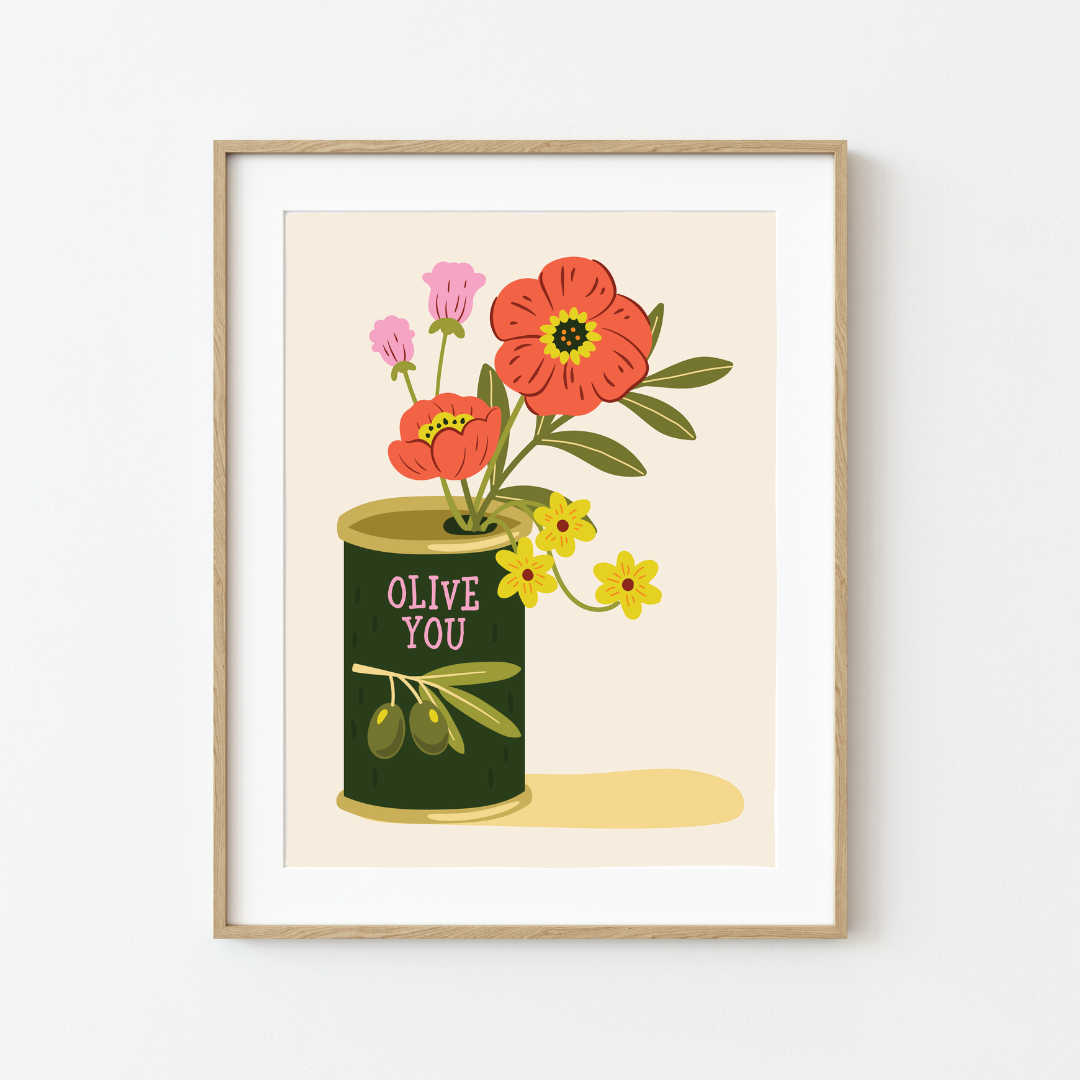 Olive You Paint by Number Kit