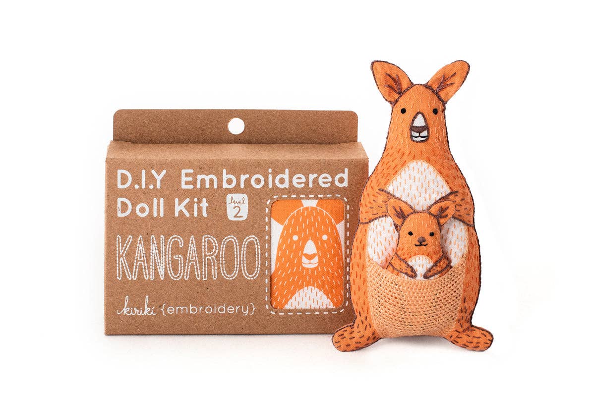 Kangaroo - Embroidery Kit
