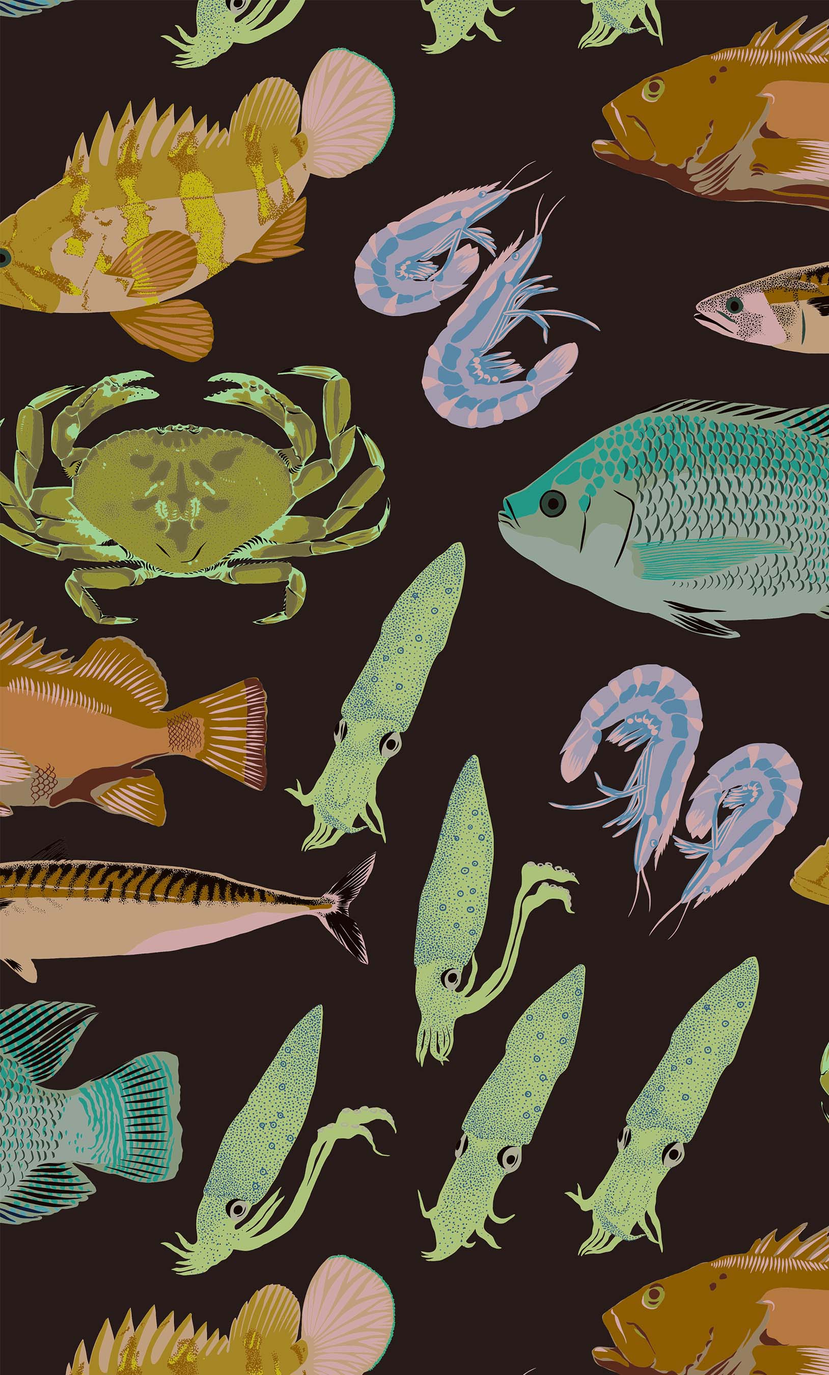Fish Wrapping Paper