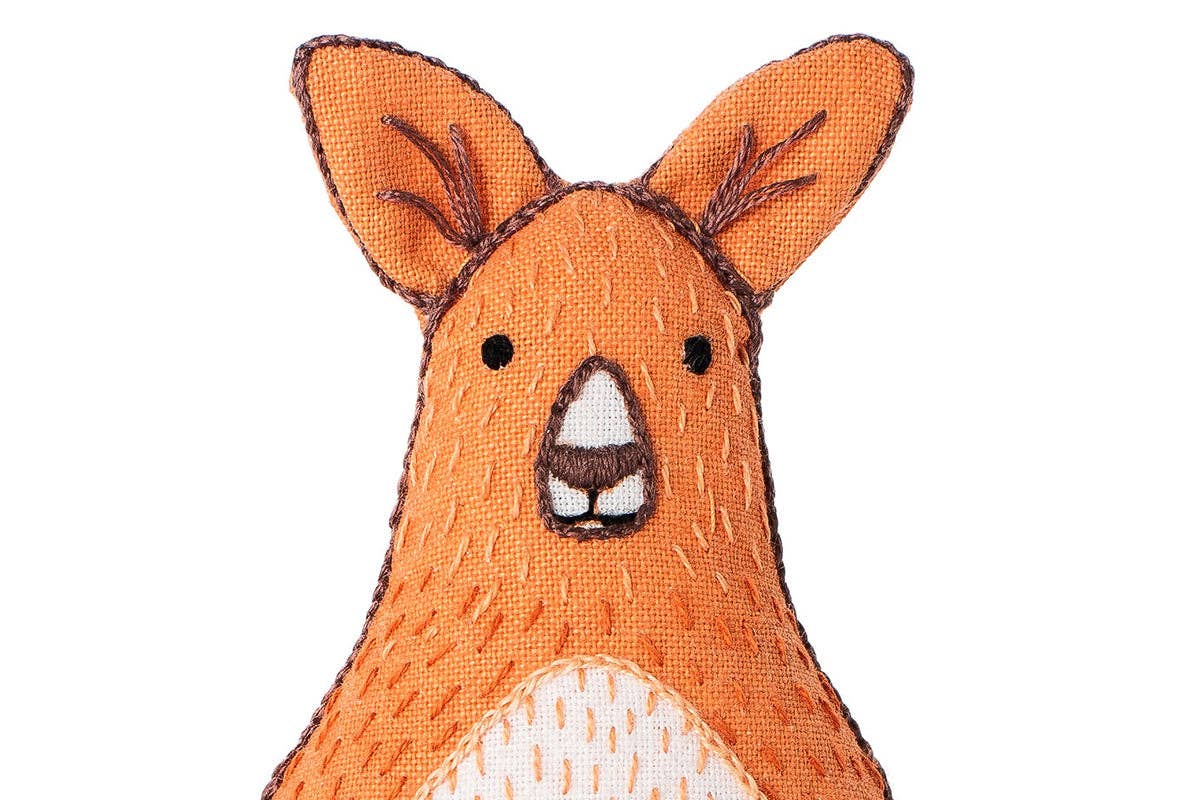 Kangaroo - Embroidery Kit