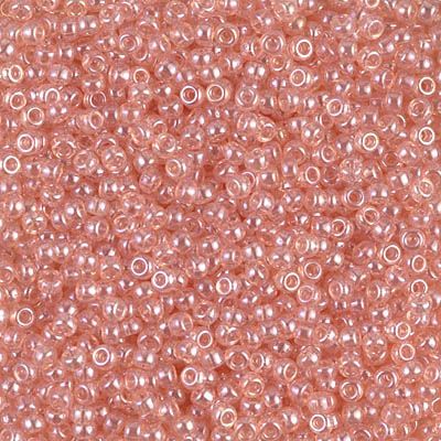 Shell Pink Luster Miyuki Seed Beads size 11