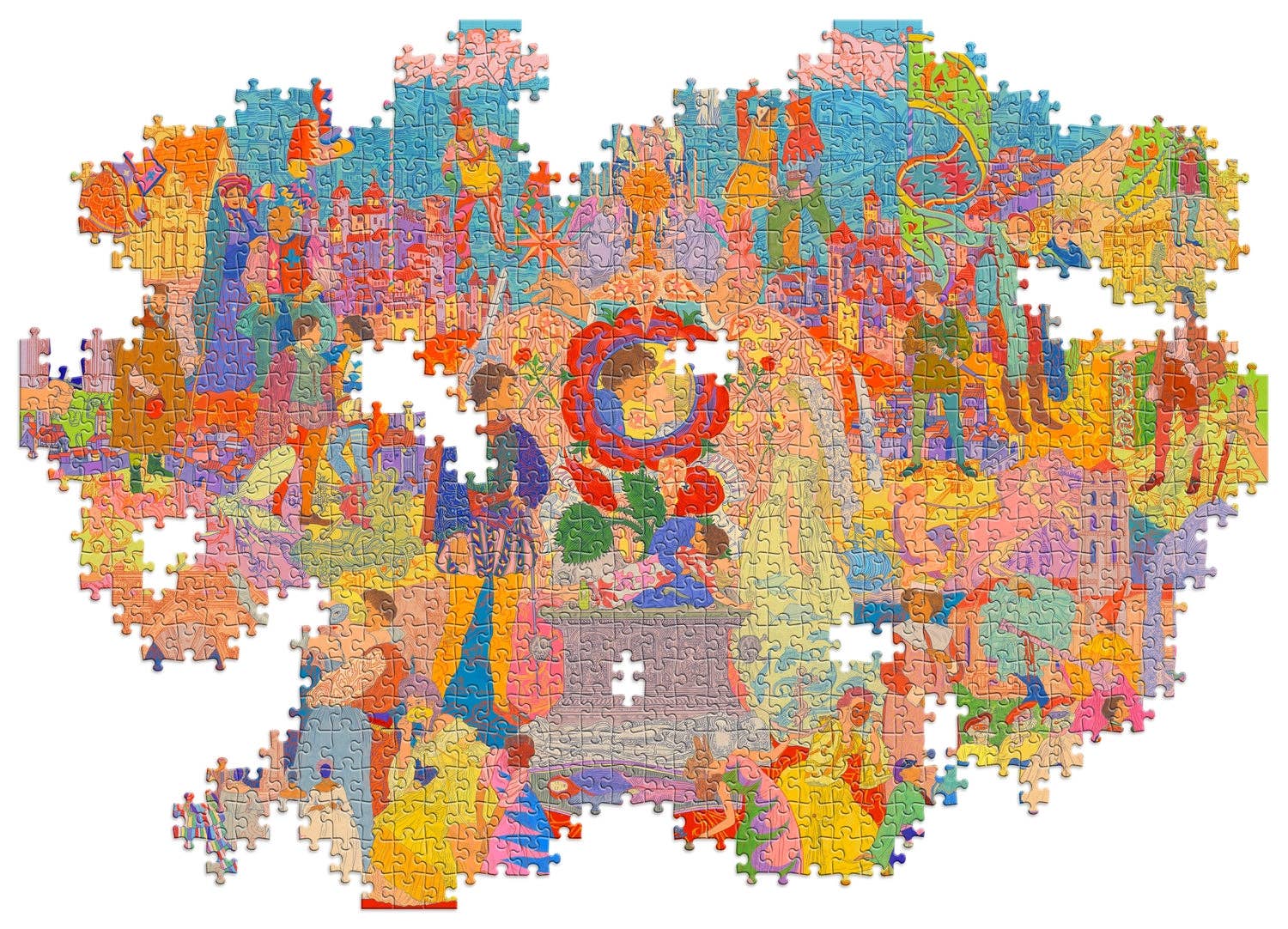 The World of Romeo and Juliet: A 1000-piece puzzle