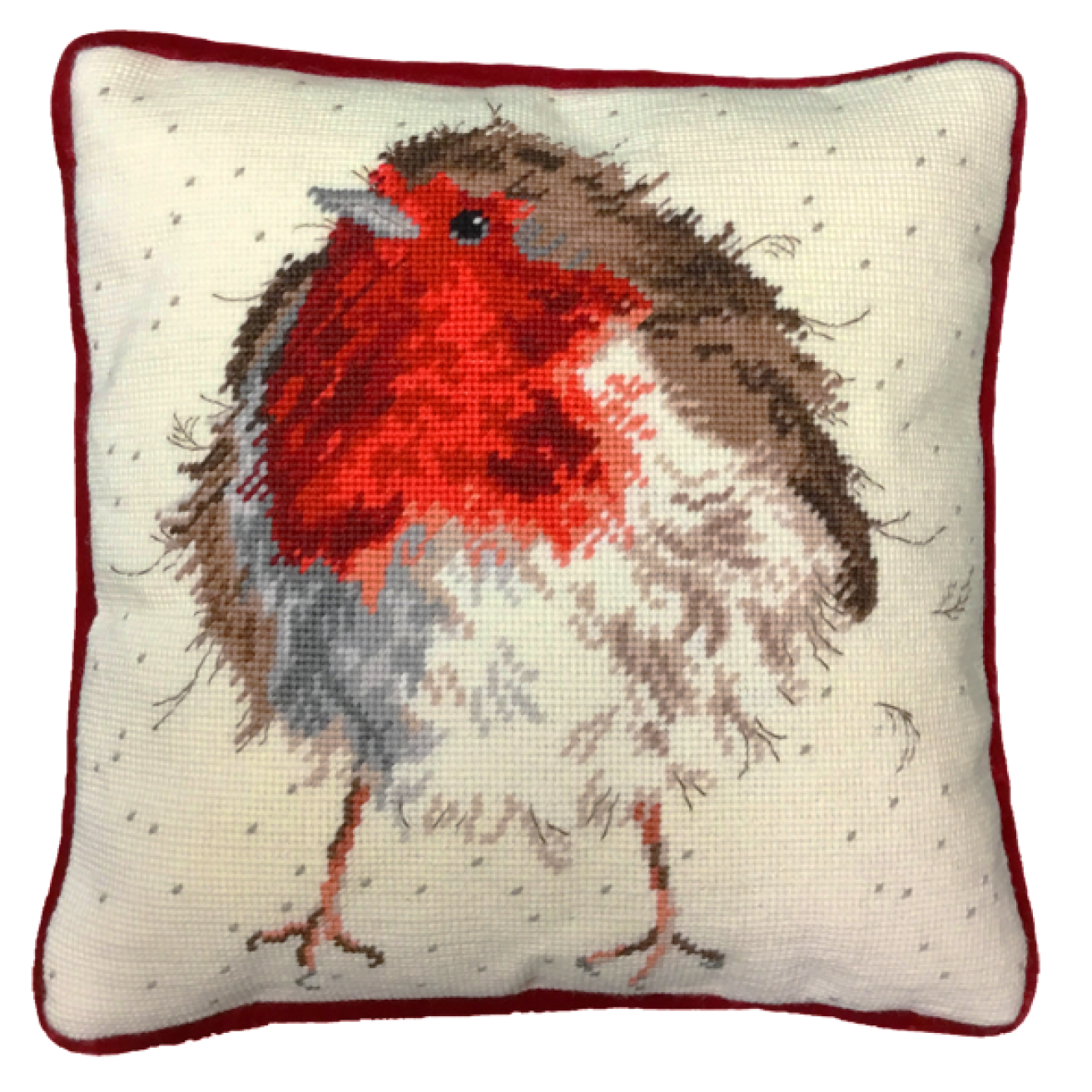 Jolly Robin Needlepoint Kit