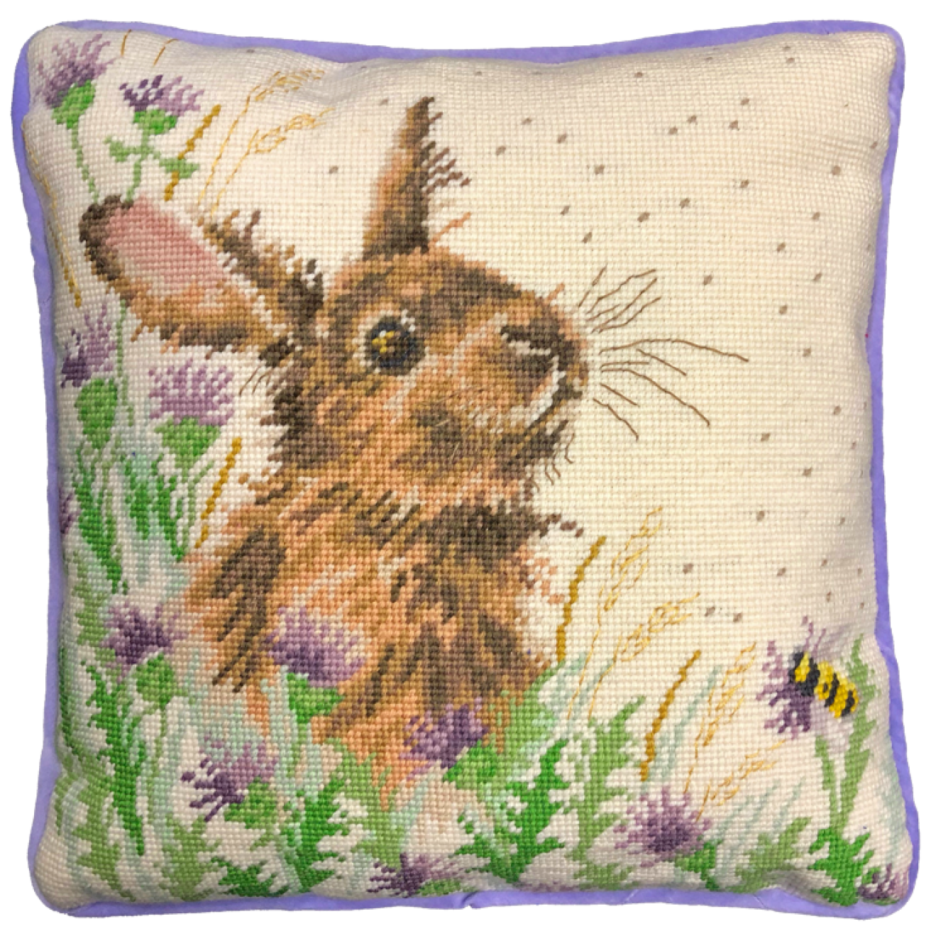 The Meadow Rabbit Needlepoint Kit