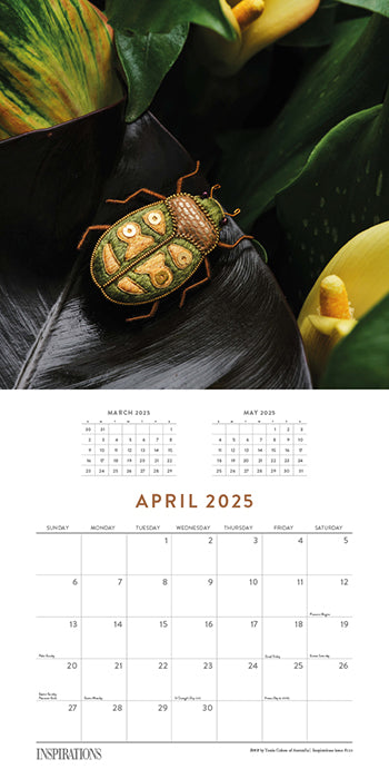 Inspirations 2025 Calendar