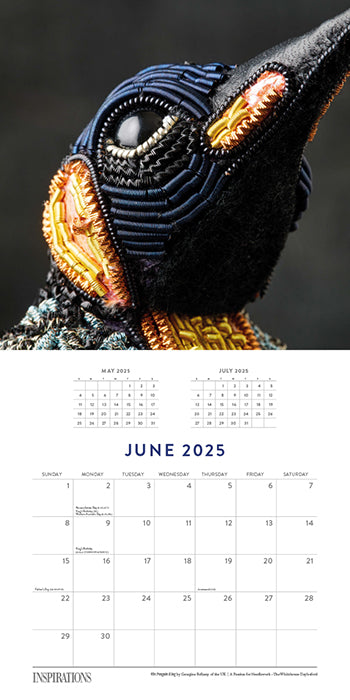 Inspirations 2025 Calendar