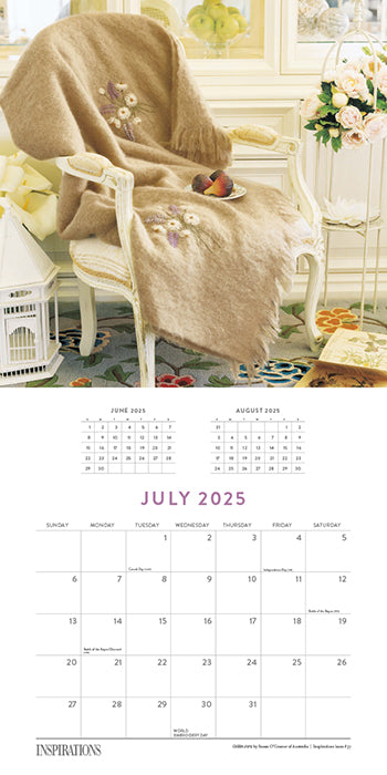 Inspirations 2025 Calendar