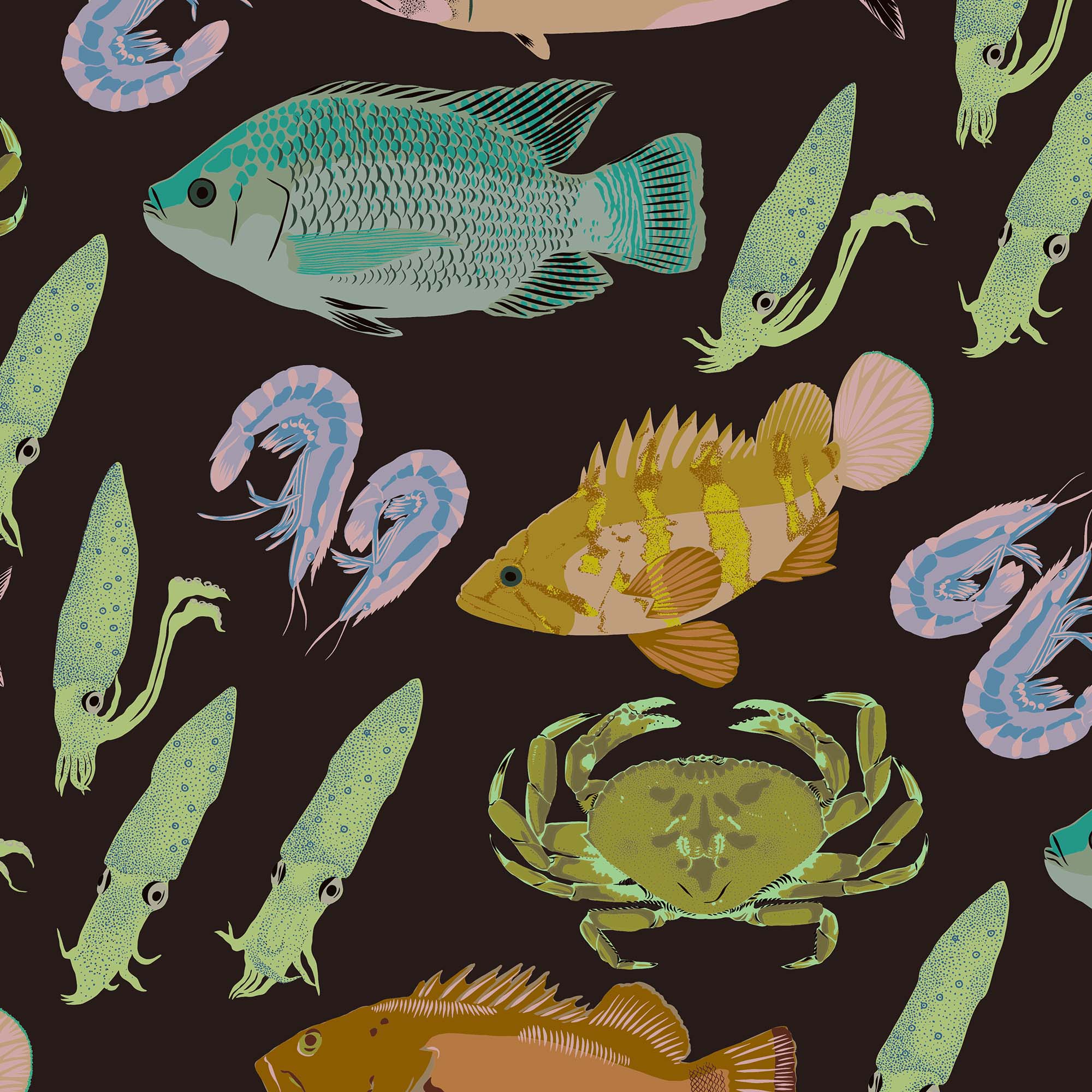 Fish Wrapping Paper