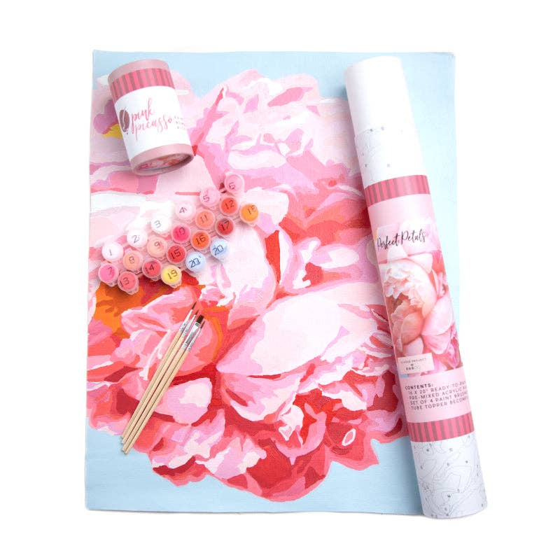 Perfect Petals Paint by Number Kit