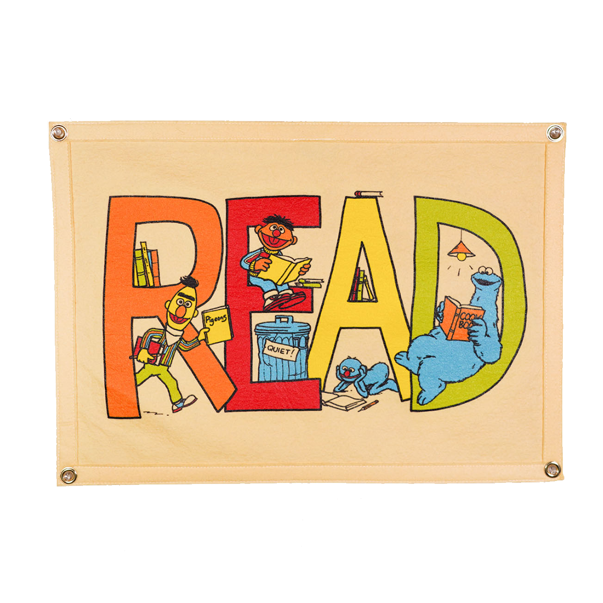 READ Camp Flag • Sesame Street x Oxford Pennant