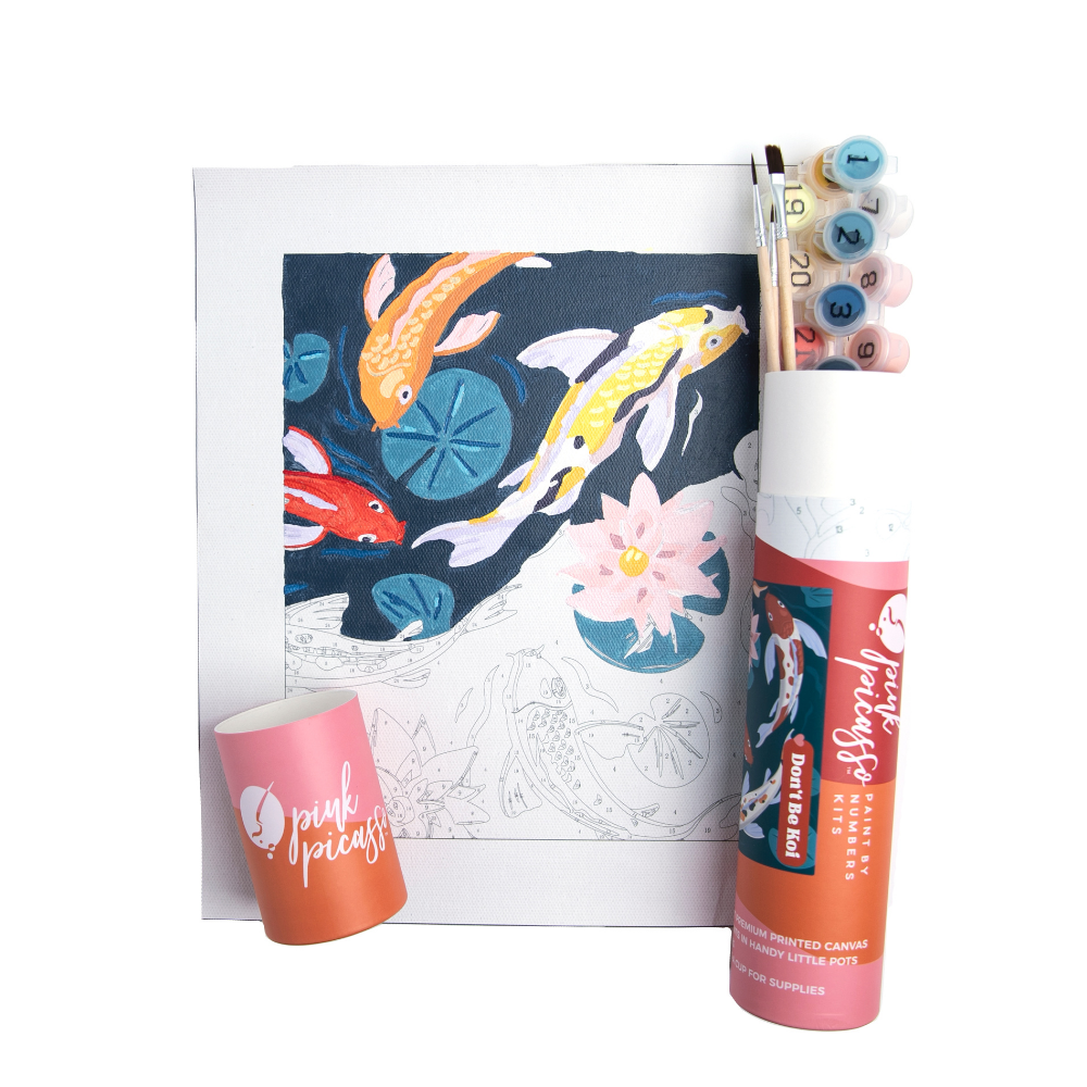 Don't Be Koi Paint by Numbers Kit