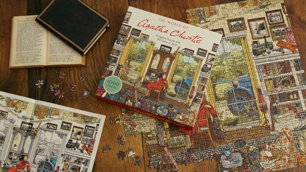 World of Agatha Christie 1000 Piece Puzzle