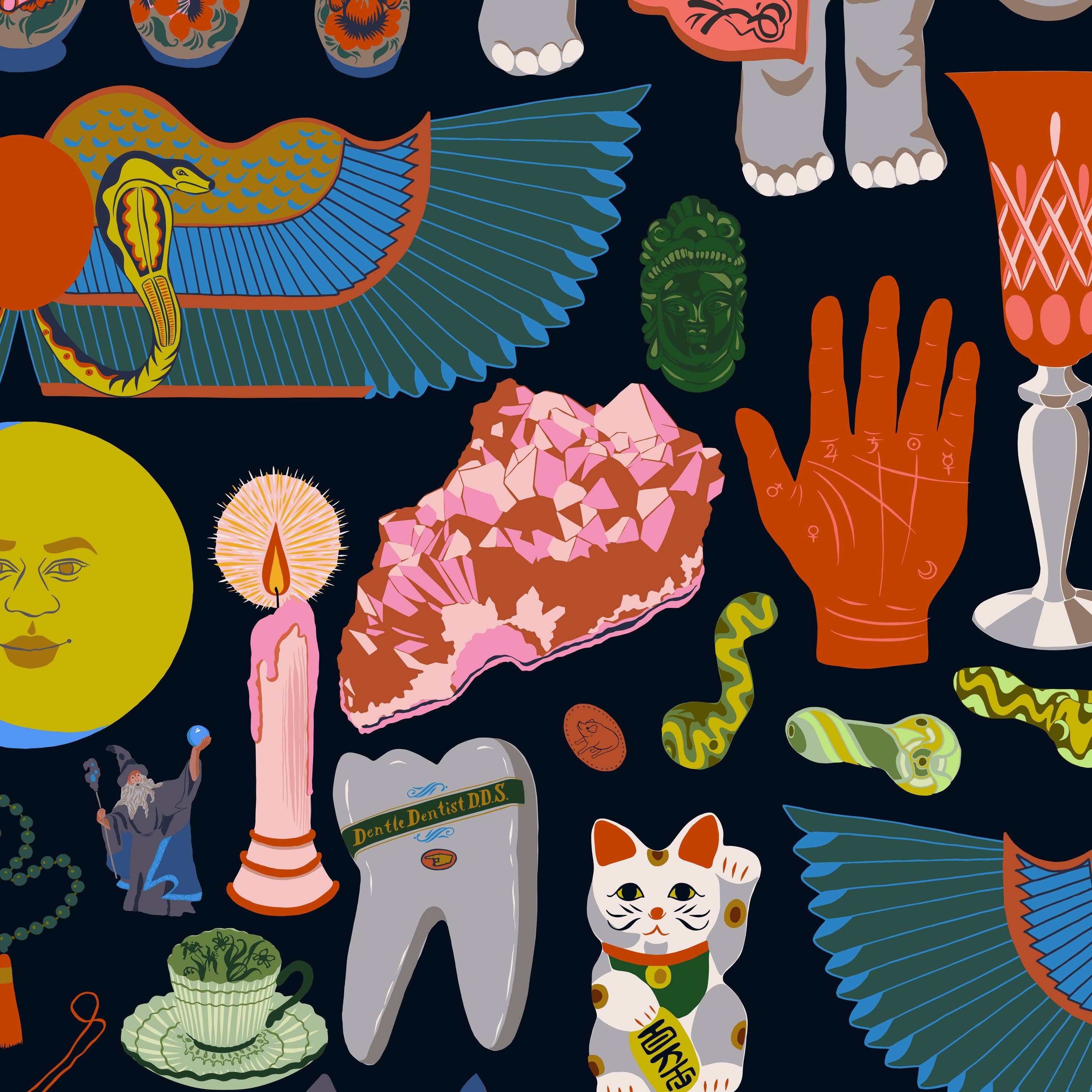 Pike Basement Wrapping Paper