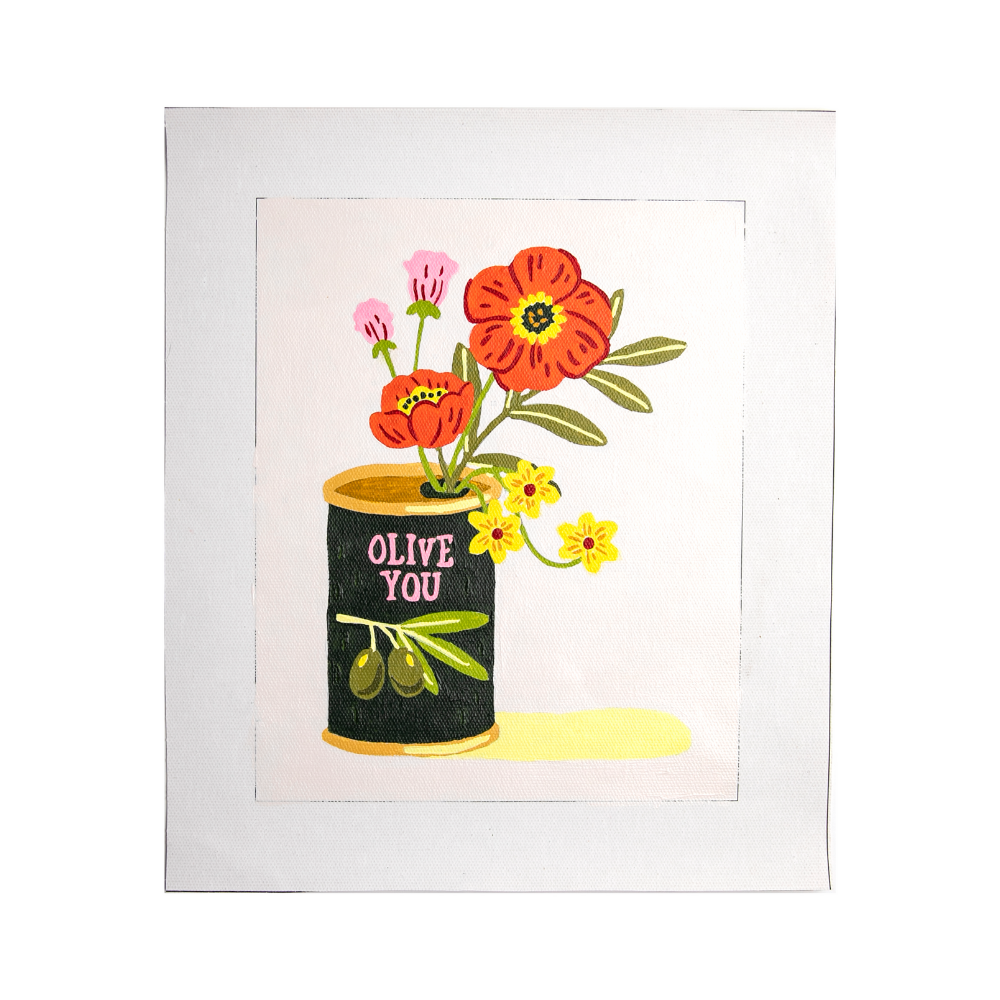 Olive You Paint by Number Kit