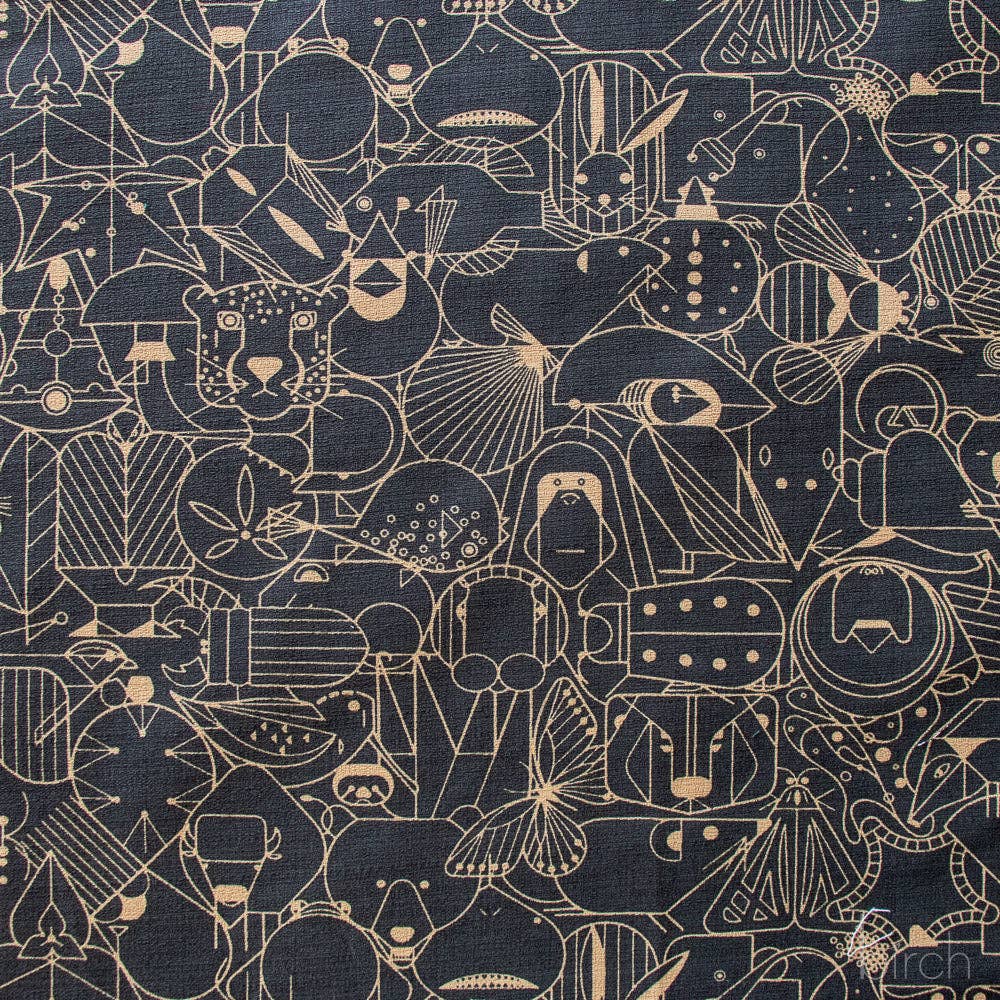 End Papers Basic Cast Iron Barkcloth