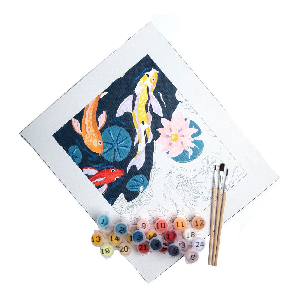 Don't Be Koi Paint by Numbers Kit