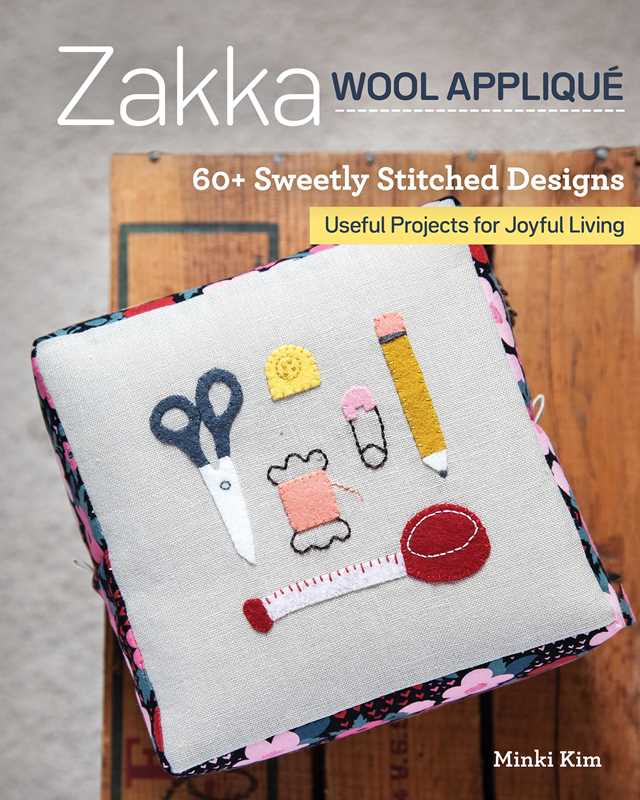 Zakka Wool Appliqué by Minki Kim