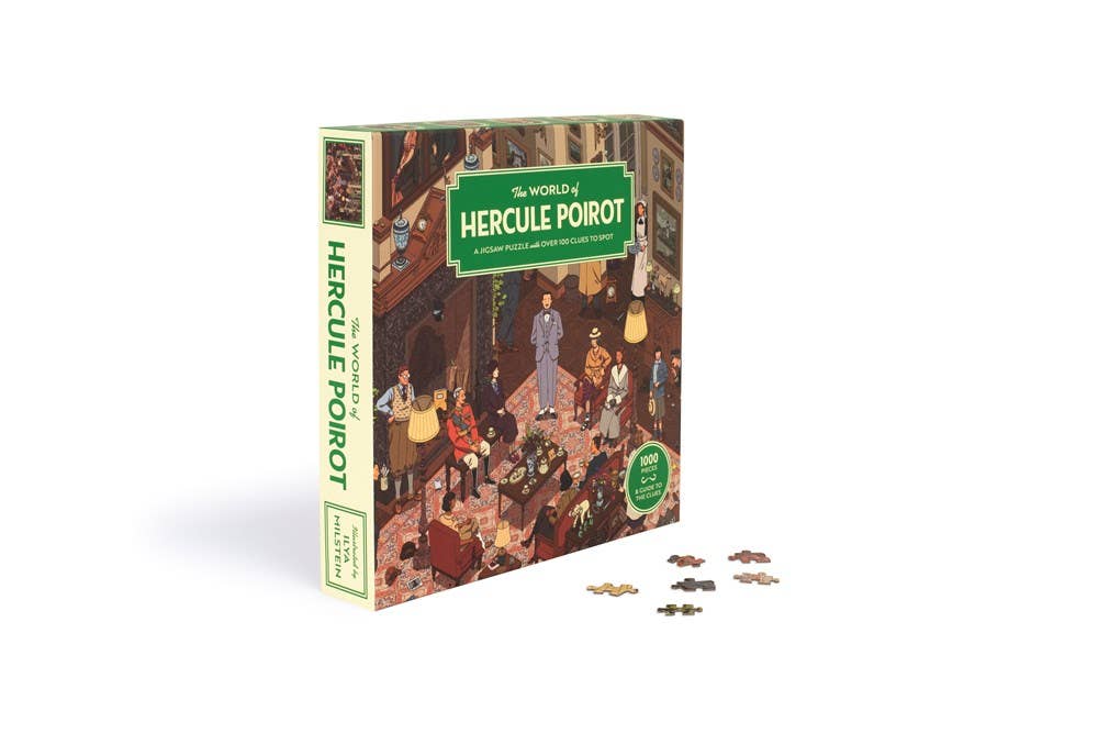The World of Hercule Poirot 1000 Piece Puzzle