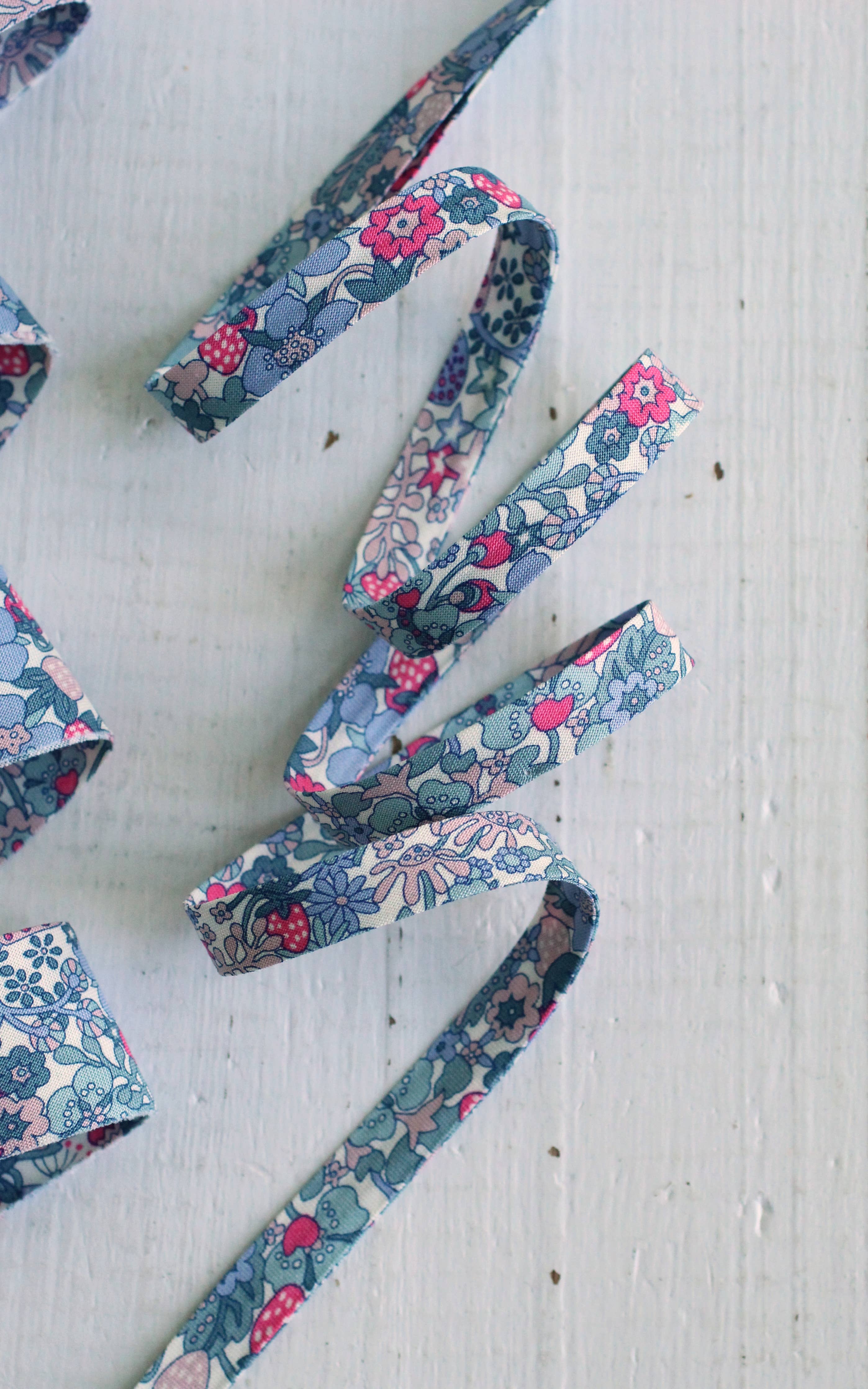 1/2" Double Fold Bias Binding Liberty Forest A