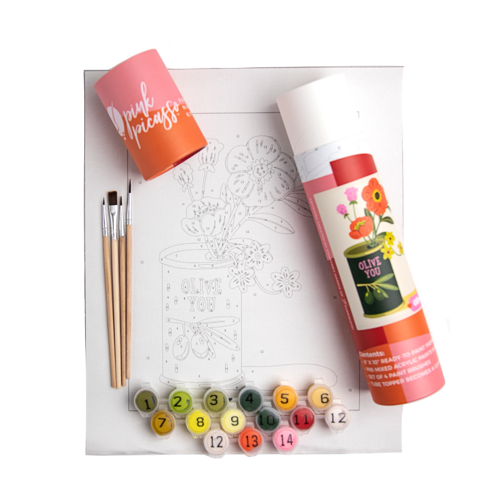 Olive You Paint by Number Kit