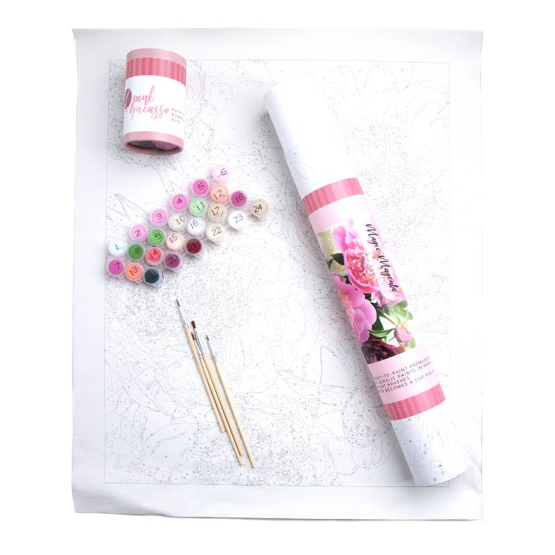 Magic Magenta Paint by Number Kit