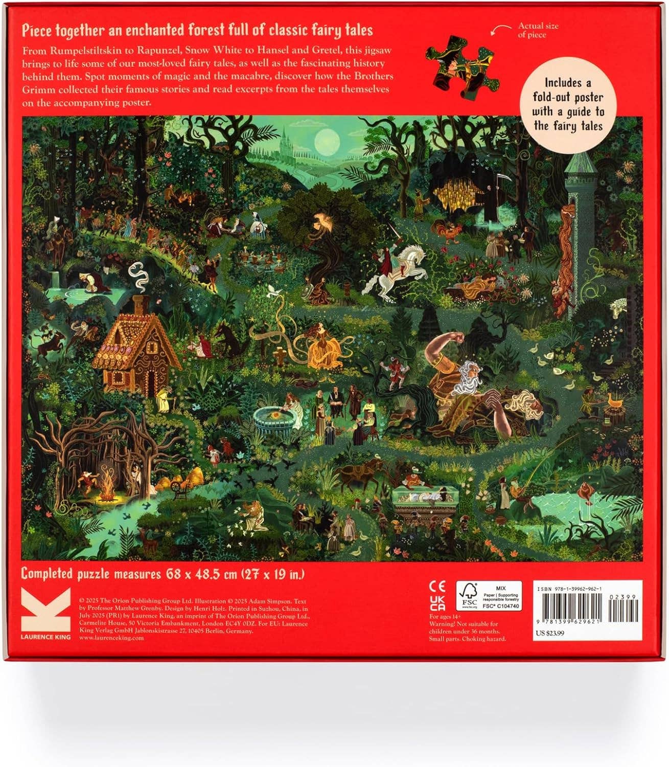 The World of Grimms' Fairy Tales 1000 Piece Puzzle