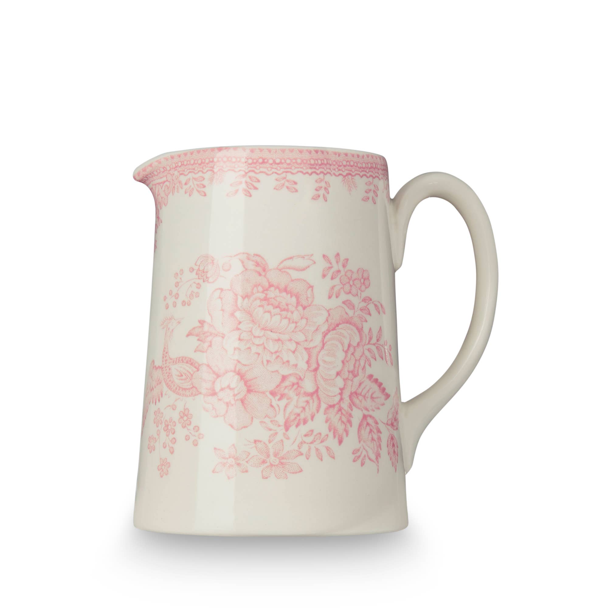 Pink Asiatic Pheasants Small Tankard Jug