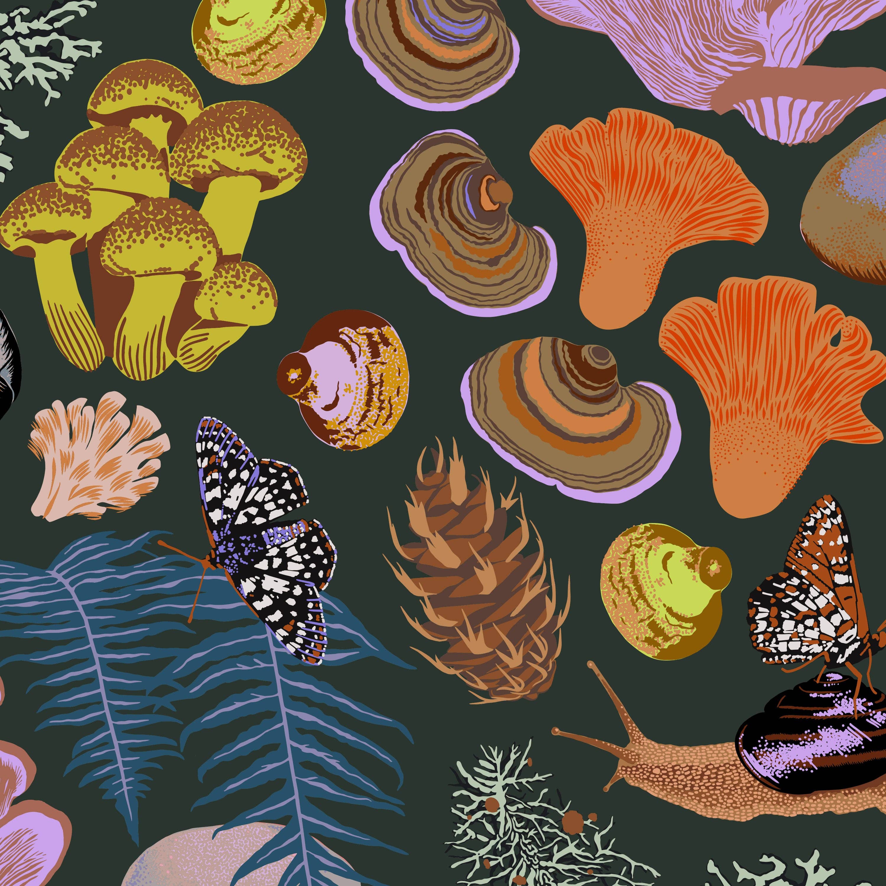 Forest Floor Wrapping Paper