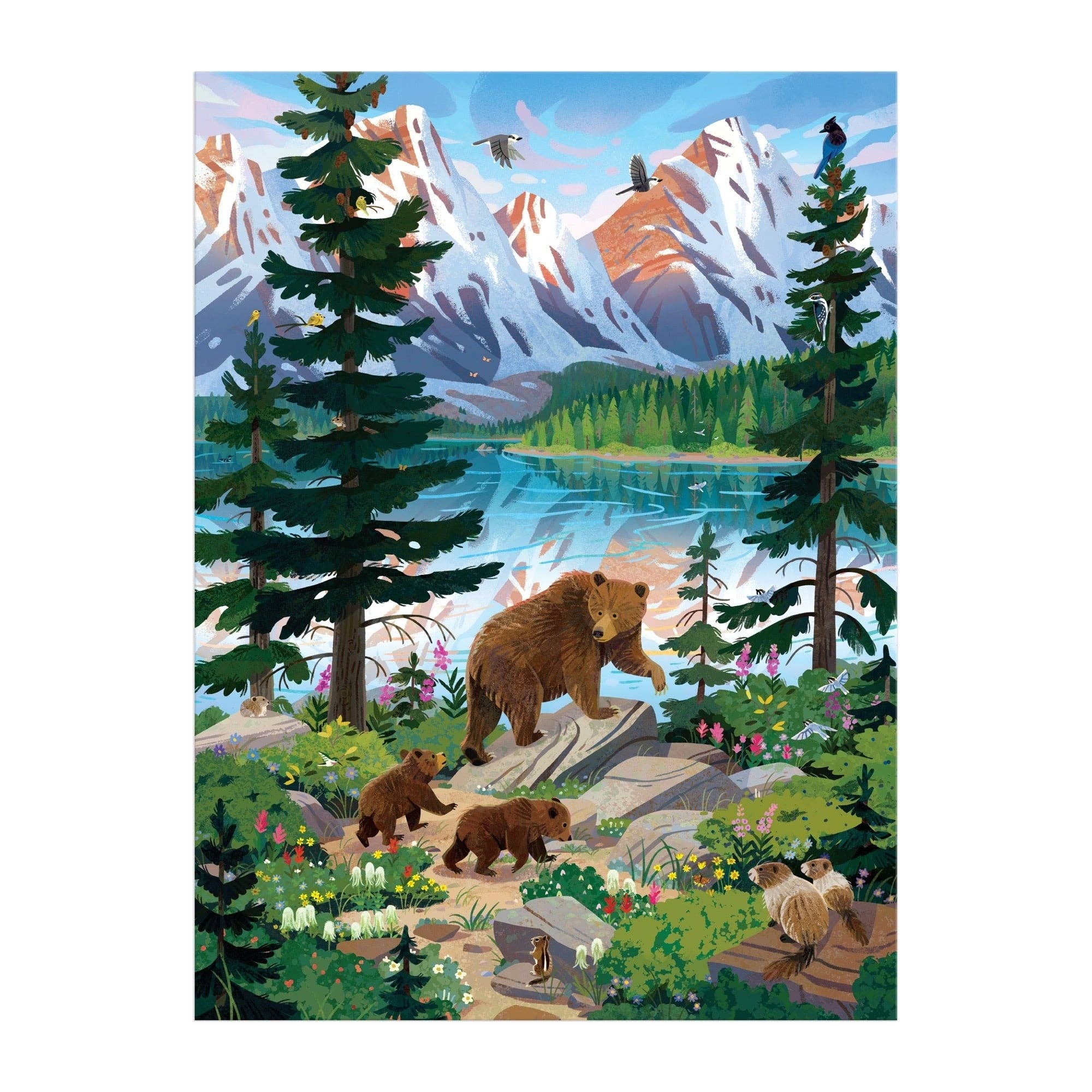 Valley of the Peaks 1000 Piece Puzzle