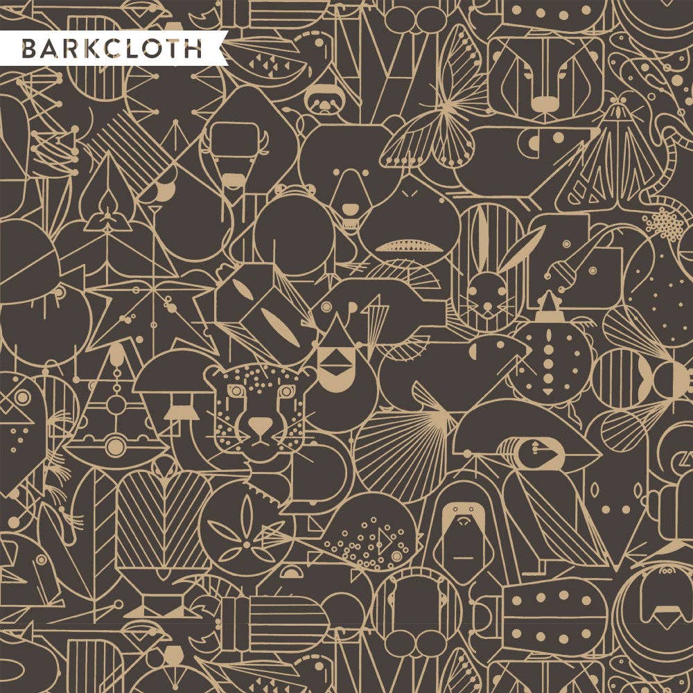 End Papers Basic Cast Iron Barkcloth