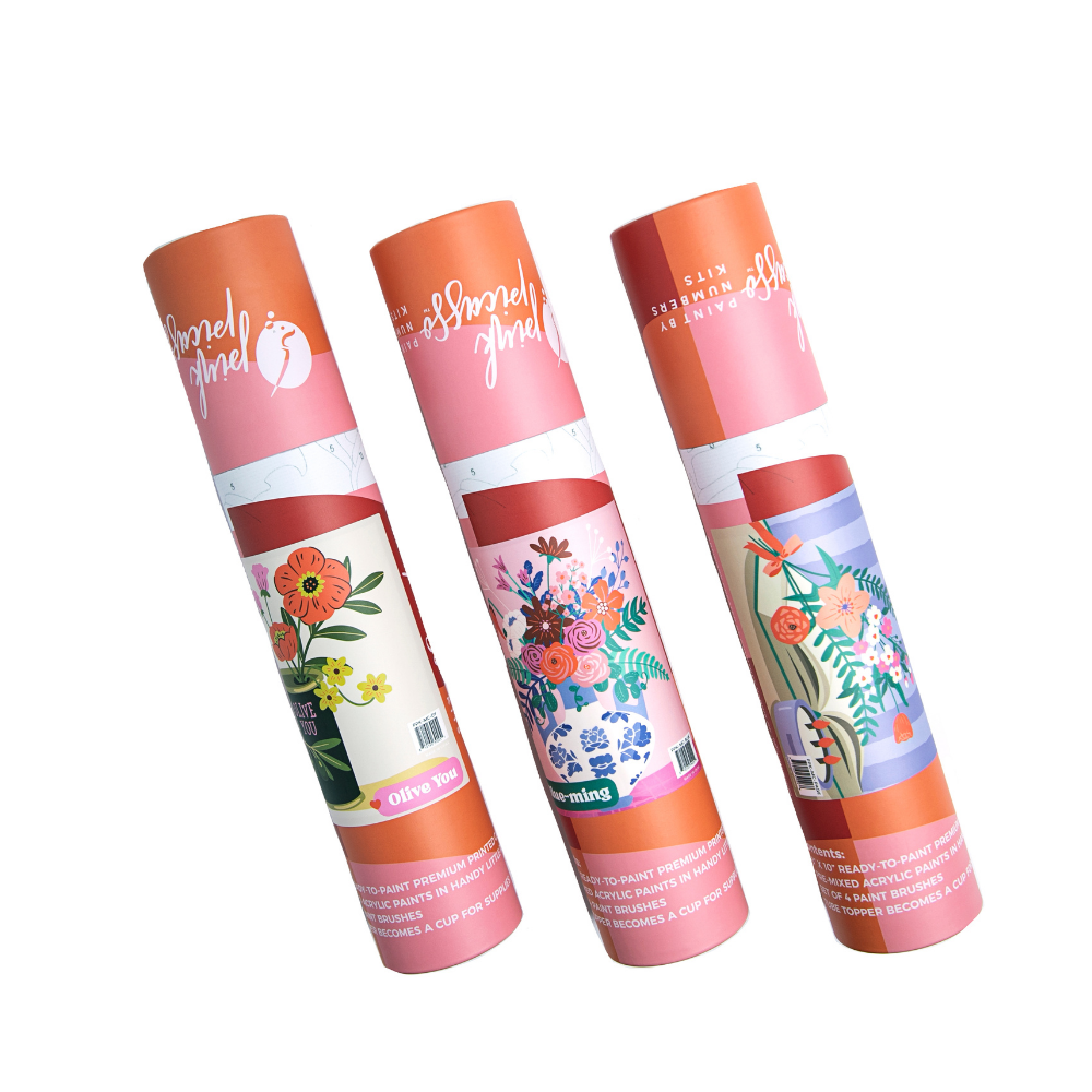 Blue Ming Paint by Number Kit