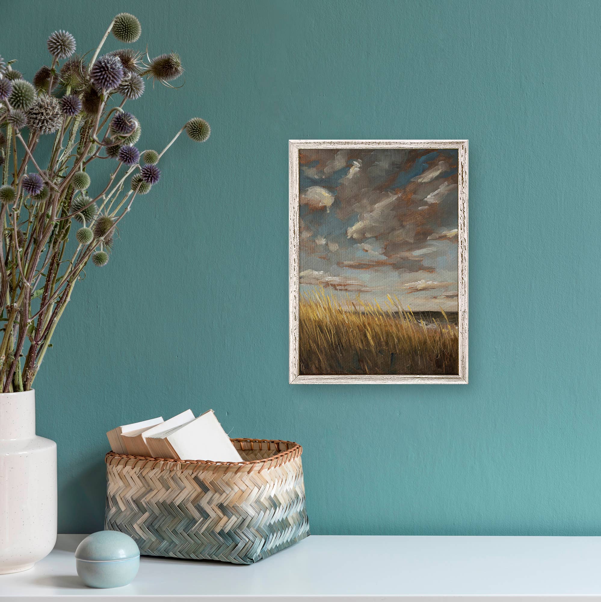 Sandy Dunes Mini Framed Canvas