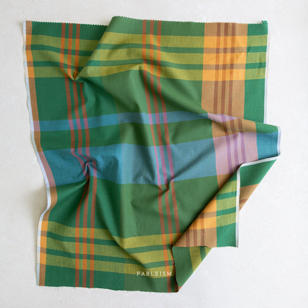 Lumiére Woven Cotton in Academia