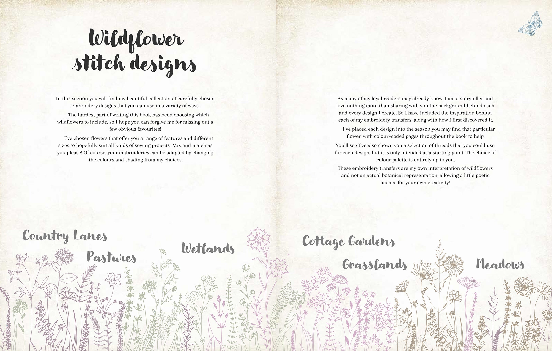 A Love of Cloth and Thread: Among the Wildflowers