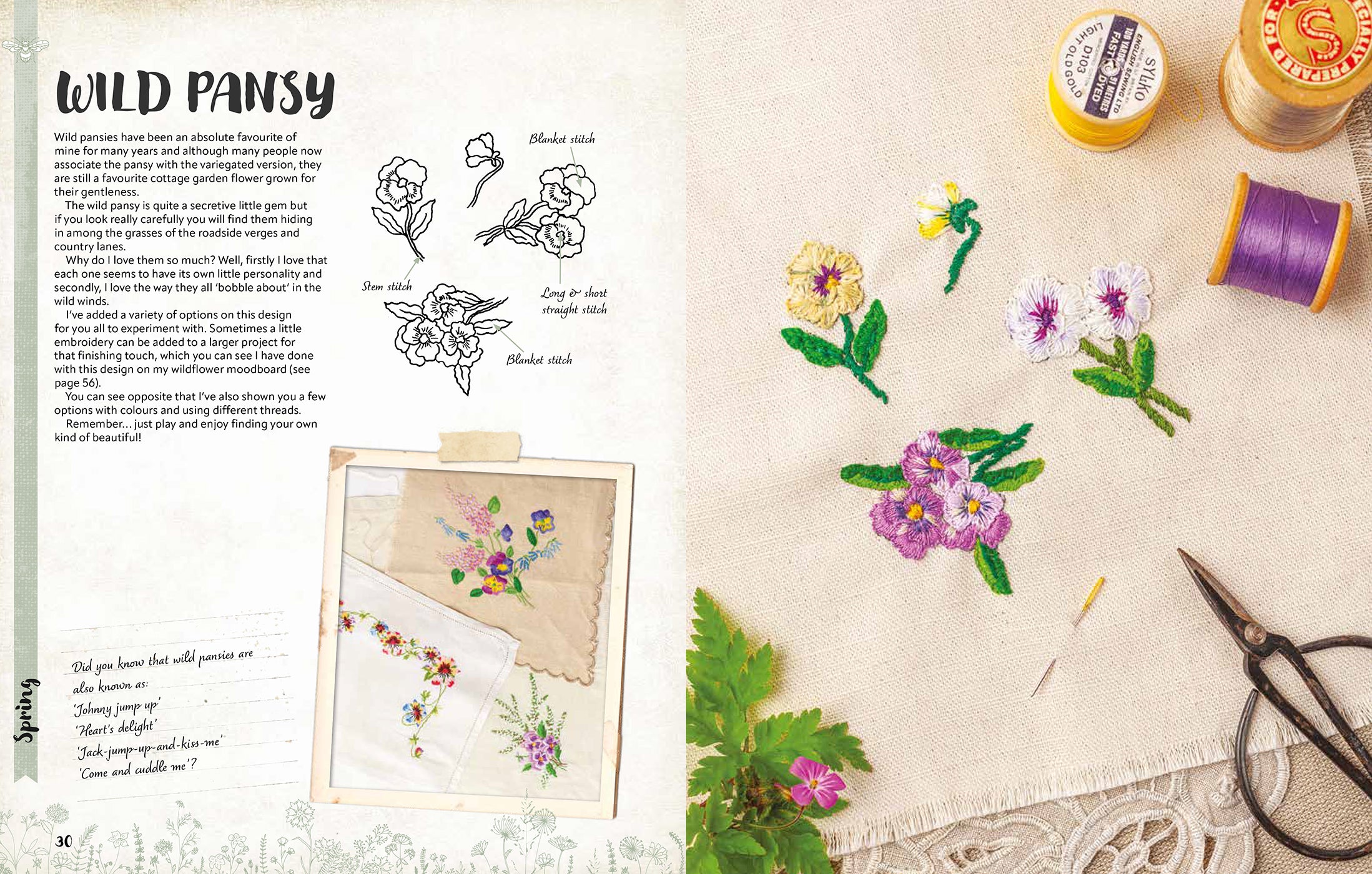 A Love of Cloth and Thread: Among the Wildflowers