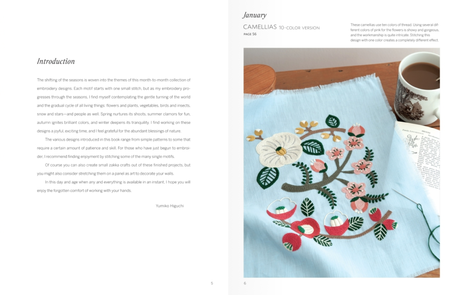 A Year of Embroidery: A Month-to-Month Collection of Motifs for Seasonal Stitching