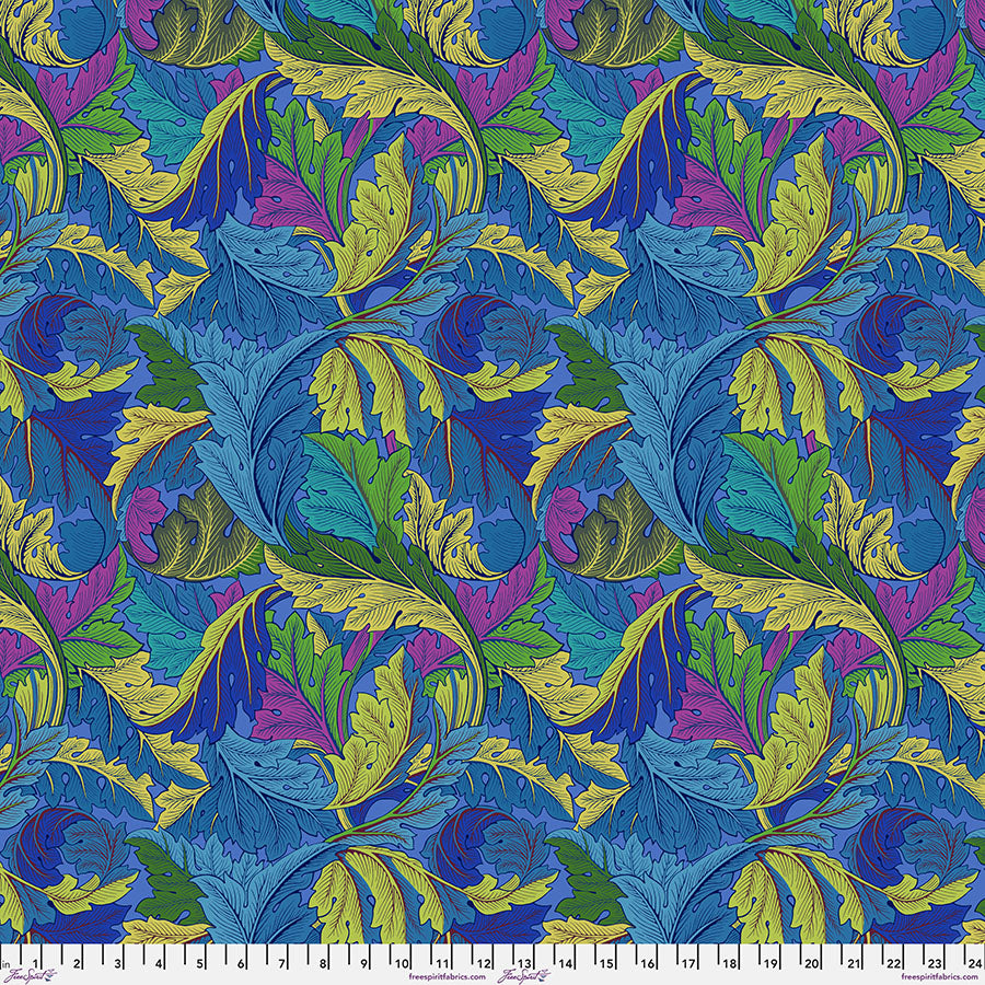 Acanthus / Cobalt by Kaffe Fassett x William Morris & Co.