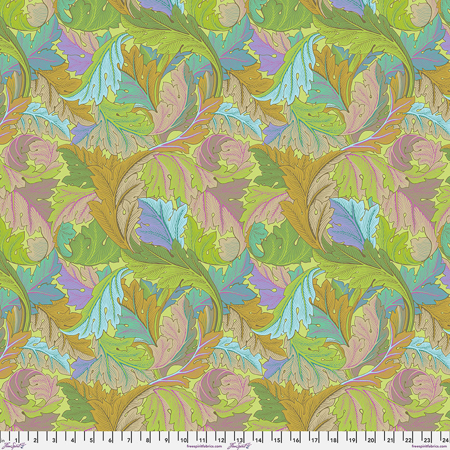 Acanthus / Jade by Kaffe Fassett x William Morris & Co.