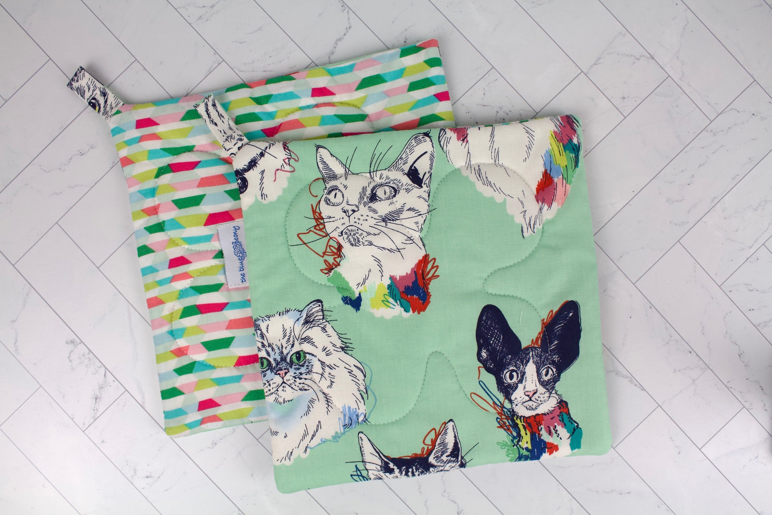 Adopt Me Cats Potholder