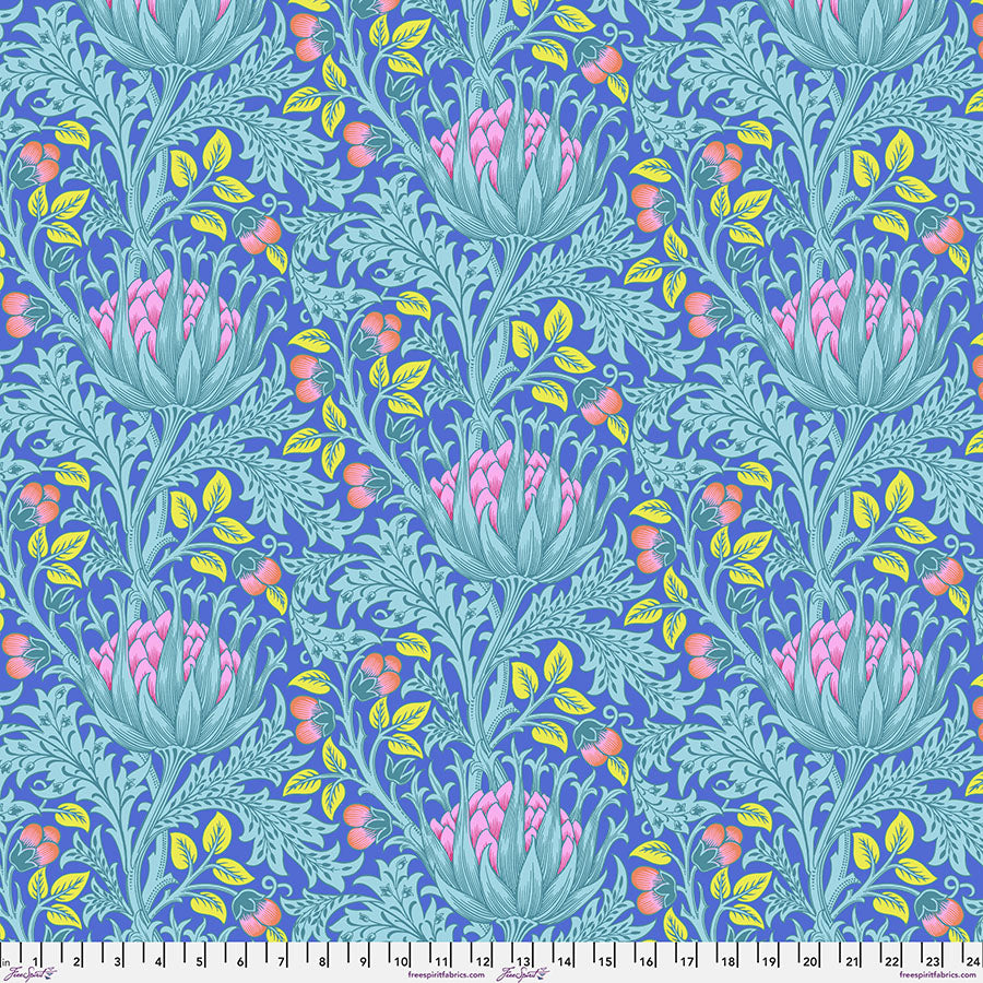 Artichoke / Blue by Kaffe Fassett x William Morris & Co.