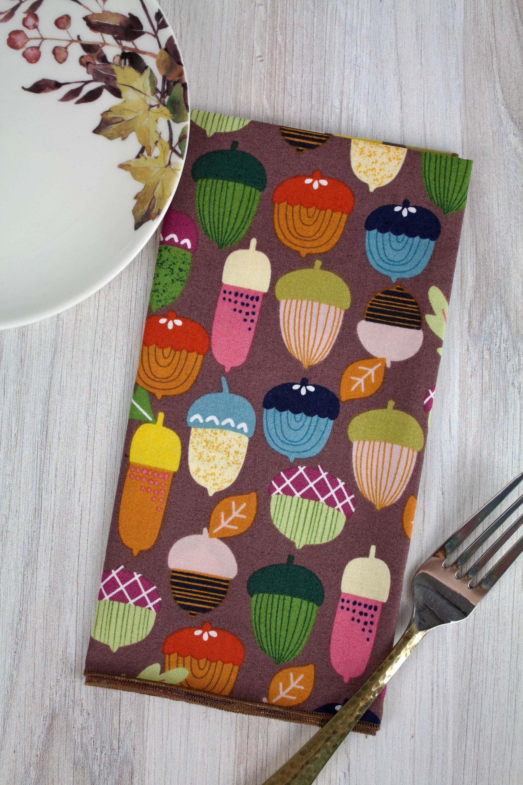 Autumn Acorn Napkins