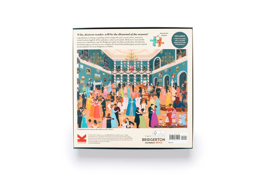 The World of Bridgerton 1000 Piece Puzzle