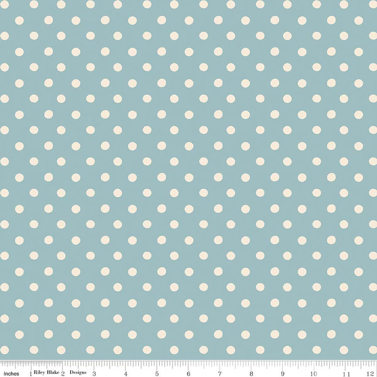 Cath Kidston® Signature Collection Button Spot Blue